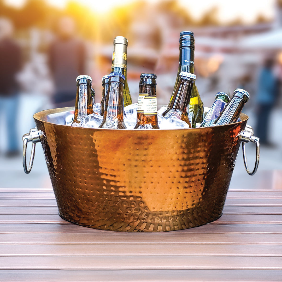 Insulated Ice Bucket for Drinks, Wine / Champagne, Double Walled, 3-Gallon  | BREKX – BREKX Home + Party, image size:1080x1080