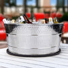 Aspen Metal Tub with Party Mat for Chilling Drinks Stainless Steel | BREKX