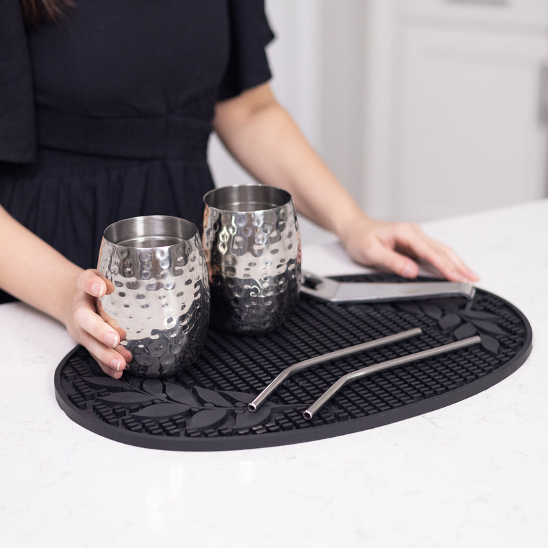 Party Mats for Bar or Kitchen 17.5" - Set of 2 | BREKX