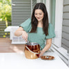 Iceberg Ice Bucket with Lid & Scoop Insulated Stainless Steel, Rose Copper | BREKX