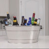 Colt Drink Bucket Hammered Stainless Steel with Party Mat | BREKX