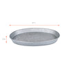 large oval metal tray for home or kitchen for decoration or serving food or drinks for a party or to hold drinks or cocktail tools on the bar