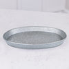 galvanized metal tray for serving food or drinks at a party in the kitchen, on the patio, or anywhere in the home.  